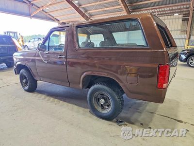 Drugie zdjęcie samochodu z przodu: 1983 FORD BRONCO U100 VIN:1FMEU15F2DLA60052 - miniatura