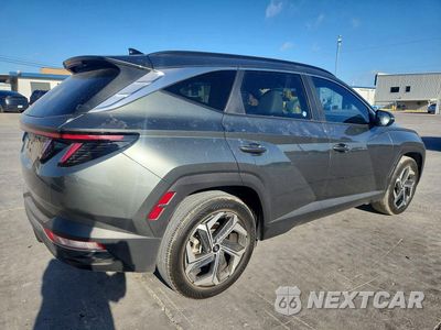 Trzecie zdjęcie samochodu z tyłu: 2022 HYUNDAI TUCSON SEL VIN:5NMJC3AE0NH140385 - miniatura