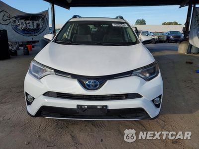 Piąte zdjęcie samochodu w środku: 2017 TOYOTA RAV4 HYBRID XLE VIN:JTMRJREV6HD138367 - miniatura