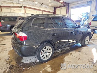 Trzecie zdjęcie samochodu z tyłu: 2007 BMW X3 3.0SI VIN:WBXPC93467WF18247 - miniatura