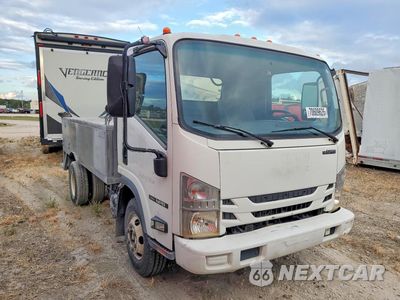 Czwarte zdjęcie samochodu z boku: 2020 ISUZU NPR VIN:54DB4W1BXLS800020 - miniatura
