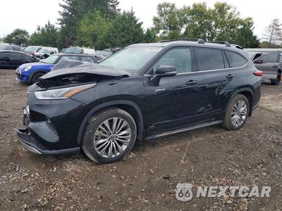 2021 TOYOTA HIGHLANDER HYBRID PLATINUM 5TDEBRCH4MS047492 - główne zdjęcie licytacji z USA - miniatura