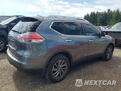 Trzecie zdjęcie samochodu z tyłu: 2016 NISSAN ROGUE SL VIN:5N1AT2MV9GC737523 - miniatura
