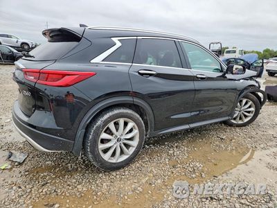 Trzecie zdjęcie samochodu z tyłu: 2019 INFINITI QX50 ESSENTIAL VIN:3PCAJ5M3XKF117396 - miniatura