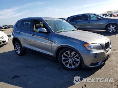 Czwarte zdjęcie samochodu z boku: 2013 BMW X3 XDRIVE28I VIN:5UXWX9C56D0A11948 - miniatura