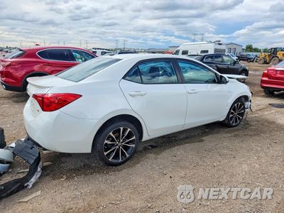 Trzecie zdjęcie samochodu z tyłu: 2018 TOYOTA COROLLA SE VIN:5YFBURHE7JP807916 - miniatura