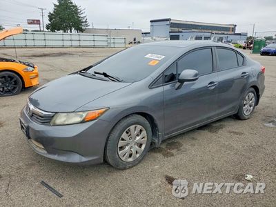 2012 HONDA CIVIC LX 19XFB2E58CE066344 - główne zdjęcie licytacji z USA - miniatura