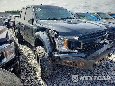 Czwarte zdjęcie samochodu z boku: 2018 FORD F150 SUPERCREW VIN:1FTEW1E59JKC29412 - miniatura