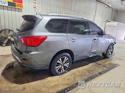 Trzecie zdjęcie samochodu z tyłu: 2019 NISSAN PATHFINDER SV VIN:5N1DR2MM8KC577114 - miniatura