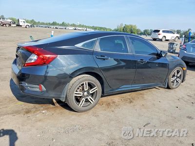 Trzecie zdjęcie samochodu z tyłu: 2018 HONDA CIVIC LX VIN:2HGFC2F54JH544905 - miniatura