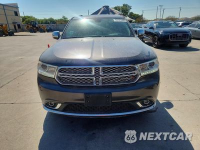 Piąte zdjęcie samochodu w środku: 2016 DODGE DURANGO CITADEL VIN:1C4RDHEG1GC394360 - miniatura