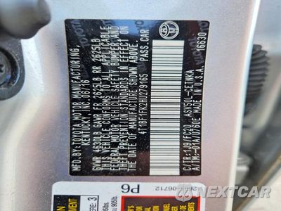 Zdjęcie 13 z 13 samochodu: 2017 TOYOTA CAMRY LE VIN:4T1BF1FK2HU279165 - miniatura