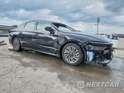 Czwarte zdjęcie samochodu z boku: 2026 HYUNDAI SONATA HYBRID LIMITED VIN:KMHL54JJ5TA152928 - miniatura