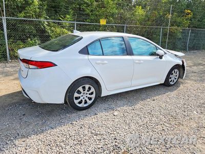 Trzecie zdjęcie samochodu z tyłu: 2022 TOYOTA COROLLA LE VIN:5YFEPMAE8NP365980 - miniatura