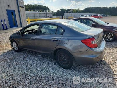 Drugie zdjęcie samochodu z przodu: 2012 HONDA CIVIC LX VIN:19XFB2F59CE080767 - miniatura