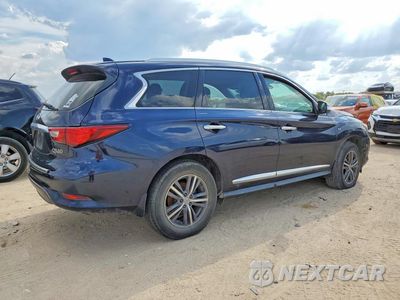Trzecie zdjęcie samochodu z tyłu: 2018 INFINITI QX60 BASE VIN:5N1DL0MM8JC512431 - miniatura