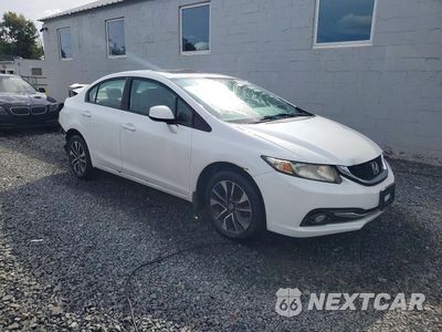 Czwarte zdjęcie samochodu z boku: 2013 HONDA CIVIC EXL VIN:19XFB2F90DE220161 - miniatura