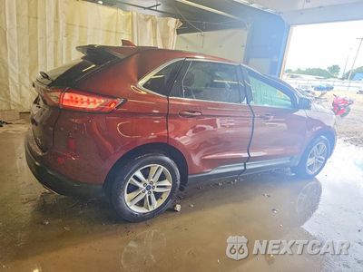 Trzecie zdjęcie samochodu z tyłu: 2015 FORD EDGE SEL VIN:2FMTK4J84FBB85045 - miniatura