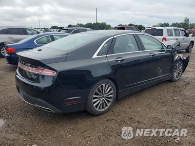 Trzecie zdjęcie samochodu z tyłu: 2017 LINCOLN MKZ HYBRID PREMIERE VIN:3LN6L5KU4HR644445 - miniatura