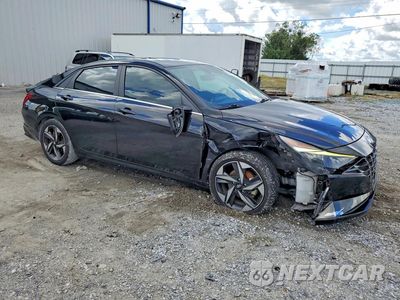 Czwarte zdjęcie samochodu z boku: 2022 HYUNDAI ELANTRA SEL VIN:KMHLN4AG3NU289128 - miniatura