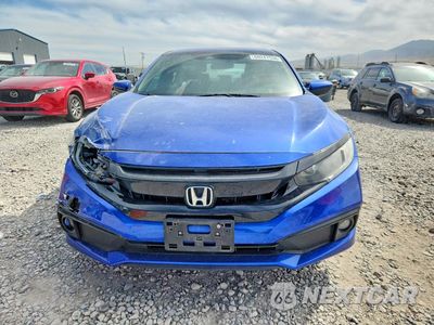 Piąte zdjęcie samochodu w środku: 2020 HONDA CIVIC SPORT VIN:2HGFC2F88LH549229 - miniatura