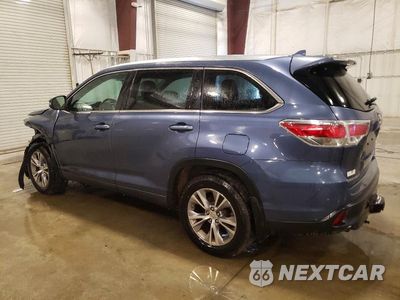 Drugie zdjęcie samochodu z przodu: 2015 TOYOTA HIGHLANDER XLE VIN:5TDJKRFH8FS108372 - miniatura