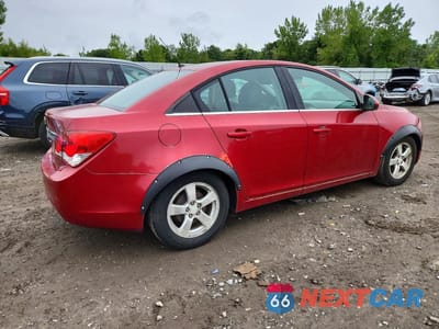 Trzecie zdjęcie samochodu z tyłu: 2012 CHEVROLET CRUZE LT VIN:1G1PE5SC0C7328074 - miniatura