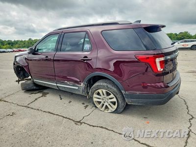 Drugie zdjęcie samochodu z przodu: 2019 FORD EXPLORER XLT VIN:1FM5K8D8XKGA45497 - miniatura