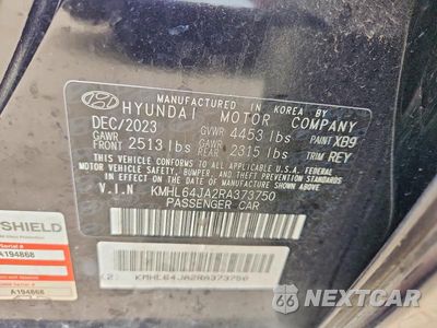 Zdjęcie 12 z 12 samochodu: 2024 HYUNDAI SONATA SEL VIN:KMHL64JA2RA373750 - miniatura
