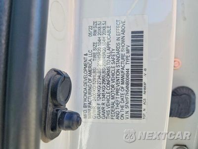 Zdjęcie 14 z 14 samochodu: 2022 HONDA PASSPORT EXL VIN:5FNYF7H54NB004944 - miniatura