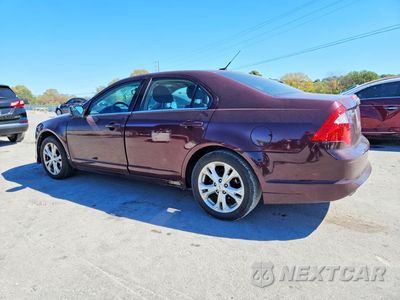 Drugie zdjęcie samochodu z przodu: 2012 FORD FUSION SE VIN:3FAHP0HG7CR245646 - miniatura