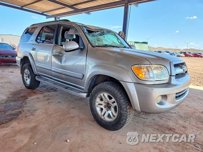 Czwarte zdjęcie samochodu z boku: 2006 TOYOTA SEQUOIA SR5 VIN:5TDZT34A76S272974 - miniatura