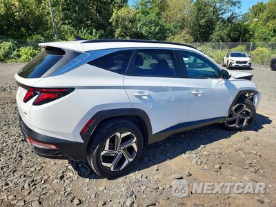 Trzecie zdjęcie samochodu z tyłu: 2024 HYUNDAI TUCSON SEL VIN:5NMJBCDE6RH425516 - miniatura
