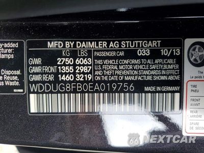 Zdjęcie 13 z 13 samochodu: 2014 MERCEDES-BENZ S 550 4MATIC VIN:WDDUG8FB0EA019756 - miniatura