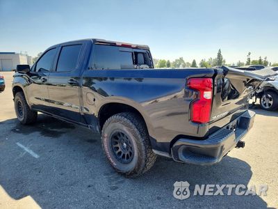Drugie zdjęcie samochodu z przodu: 2022 CHEVROLET SILVERADO K1500 RST VIN:1GCUDEED7NZ512520 - miniatura