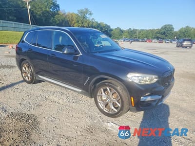 Czwarte zdjęcie samochodu z boku: 2020 BMW X3 SDRIVE30I VIN:5UXTY3C0XLLU71609 - miniatura