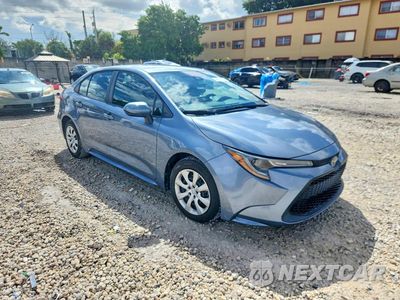 Czwarte zdjęcie samochodu z boku: 2020 TOYOTA COROLLA LE VIN:5YFEPRAE7LP137074 - miniatura