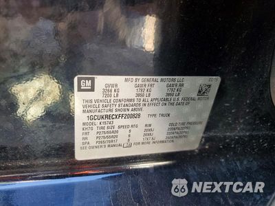 Zdjęcie 12 z 12 samochodu: 2015 CHEVROLET SILVERADO K1500 LT VIN:1GCUKRECXFF200828 - miniatura