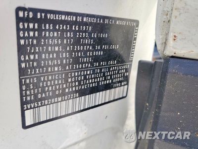 Zdjęcie 14 z 14 samochodu: 2024 VOLKSWAGEN TAOS S VIN:3VV5X7B28RM107236 - miniatura