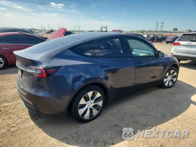Trzecie zdjęcie samochodu z tyłu: 2021 TESLA MODEL Y VIN:5YJYGDEE4MF083367 - miniatura
