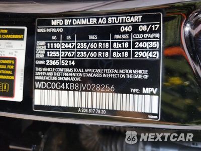 Zdjęcie 13 z 13 samochodu: 2018 MERCEDES-BENZ GLC 300 4MATIC VIN:WDC0G4KB8JV028256 - miniatura