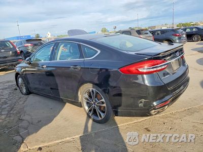 Drugie zdjęcie samochodu z przodu: 2017 FORD FUSION TITANIUM VIN:3FA6P0D96HR291698 - miniatura