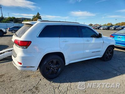 Trzecie zdjęcie samochodu z tyłu: 2015 JEEP GRAND CHEROKEE OVERLAND VIN:1C4RJFCG4FC110962 - miniatura