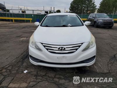 Piąte zdjęcie samochodu w środku: 2014 HYUNDAI SONATA GLS VIN:5NPEB4AC0EH938381 - miniatura