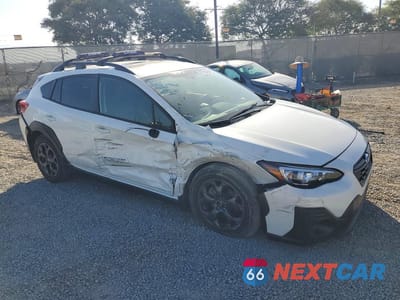 Czwarte zdjęcie samochodu z boku: 2021 SUBARU CROSSTREK SPORT VIN:JF2GTHSCXMH389539 - miniatura