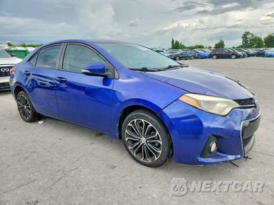 Czwarte zdjęcie samochodu z boku: 2014 TOYOTA COROLLA S PLUS VIN:2T1BURHE3EC070848 - miniatura