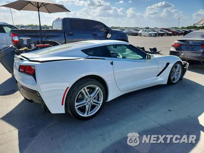 Trzecie zdjęcie samochodu z tyłu: 2016 CHEVROLET CORVETTE STINGRAY 1LT VIN:1G1YB2D71G5117673 - miniatura