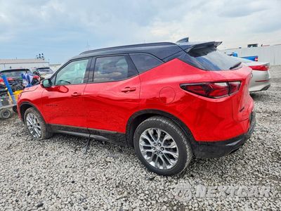 Drugie zdjęcie samochodu z przodu: 2022 CHEVROLET BLAZER RS VIN:3GNKBERS3NS161339 - miniatura