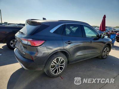 Trzecie zdjęcie samochodu z tyłu: 2020 FORD ESCAPE SEL VIN:1FMCU0H60LUA76093 - miniatura