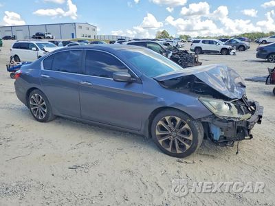 Czwarte zdjęcie samochodu z boku: 2014 HONDA ACCORD SPORT VIN:1HGCR2F5XEA271636 - miniatura